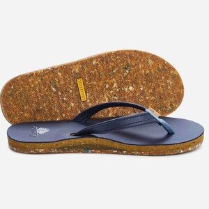 Hari Mari Women’s Sonoros Eco-Friendly Flip Flops Sandals with Cork Soles.